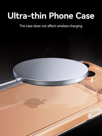 Kristallklare PC iPhone Huelle iPhone 16 17 Pro Max Produktfoto crystal clear pc case front Bild 18