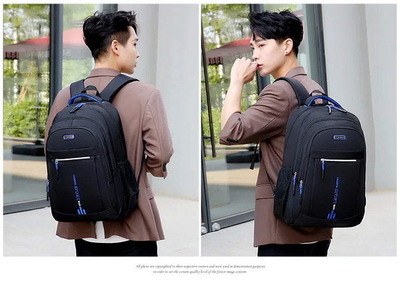 Anti-Diebstahl Laptop-Rucksack Wasserdicht USB Herren Business 15,6 Zoll Reise