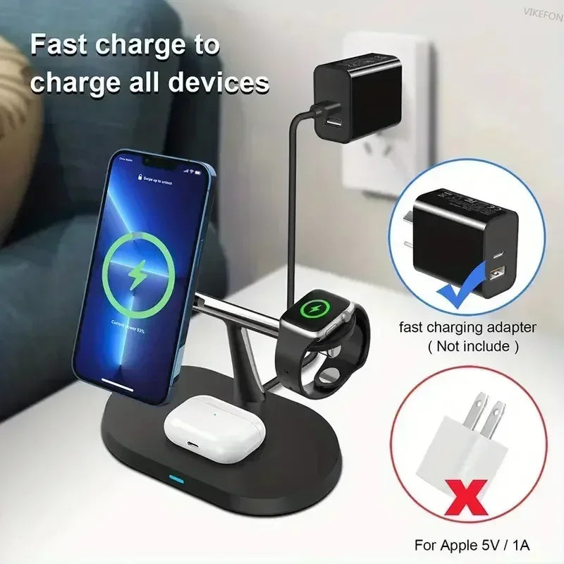 3-in-1 Ladestation Lifestyle Nachtisch charging lifestyle nightstand