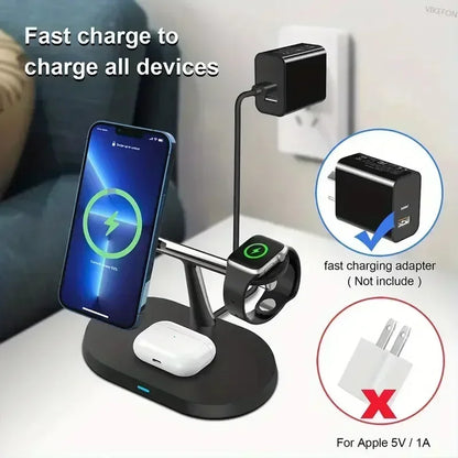 3-in-1 Ladestation Lifestyle Nachtisch charging lifestyle nightstand