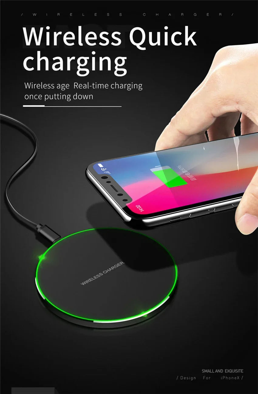 Wireless Charger Groessenvergleich size comparison charger pad