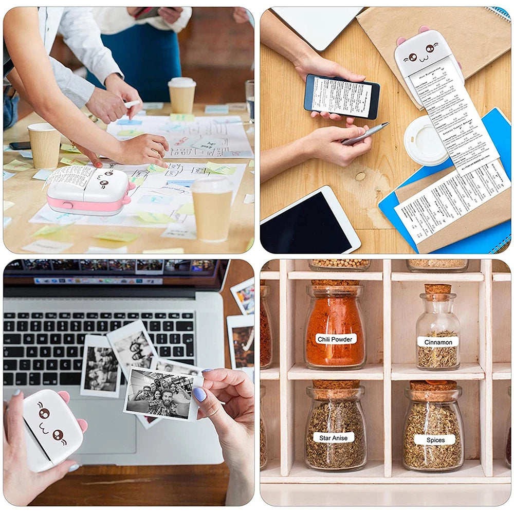 Thermodrucker Verpackung Lieferumfang USB Kabel thermal printer packaging usb cable included